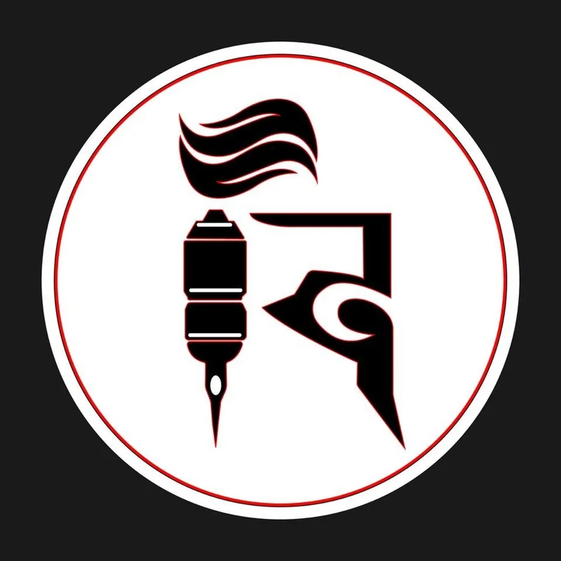 Diya Tattoo Logo - Premium Custom Tattoo Designs